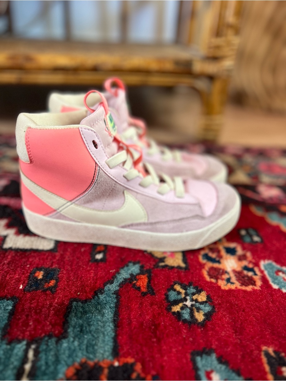 Pink Nike High Tops